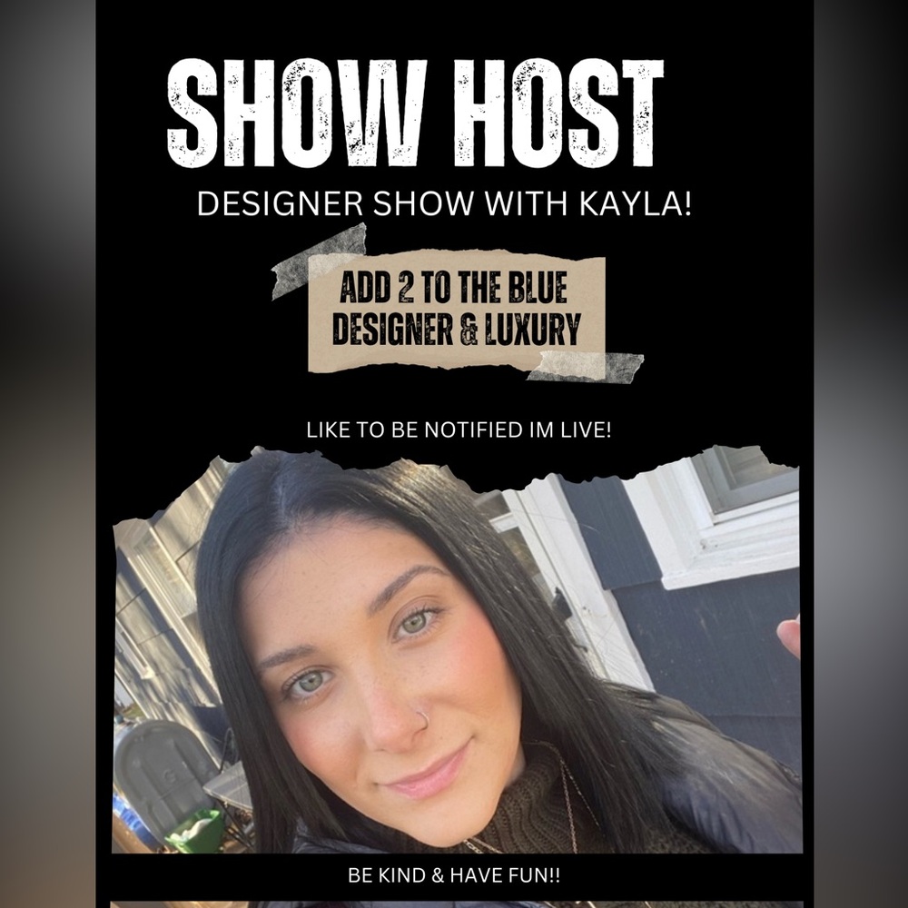 I’M LIVE! DESIGNER SHOW!!